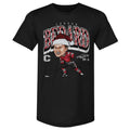 Connor Bedard Chicago Cartoon Santa Hat WHT