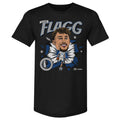 Cooper Flagg Dallas Mavericks Caricature WHT