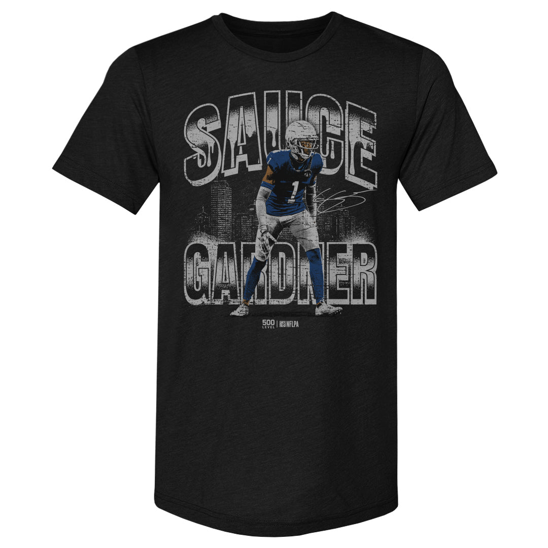 Sauce Gardner Indianapolis Skyline WHT