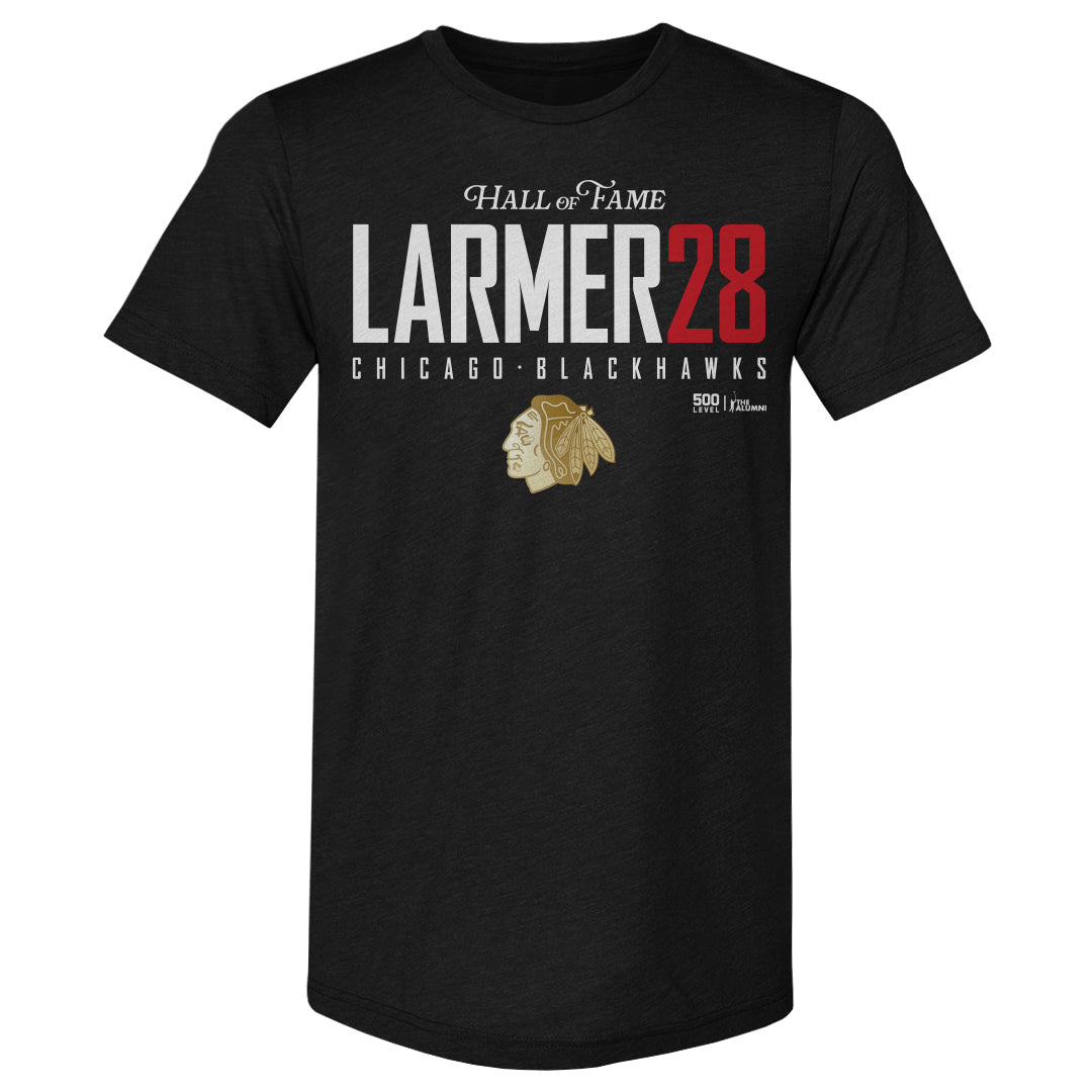Steve Larmer Chicago Blackhawks H.O.F. Elite WHT