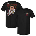 Tyler Herro Miami Heat Caricature F&B WHT