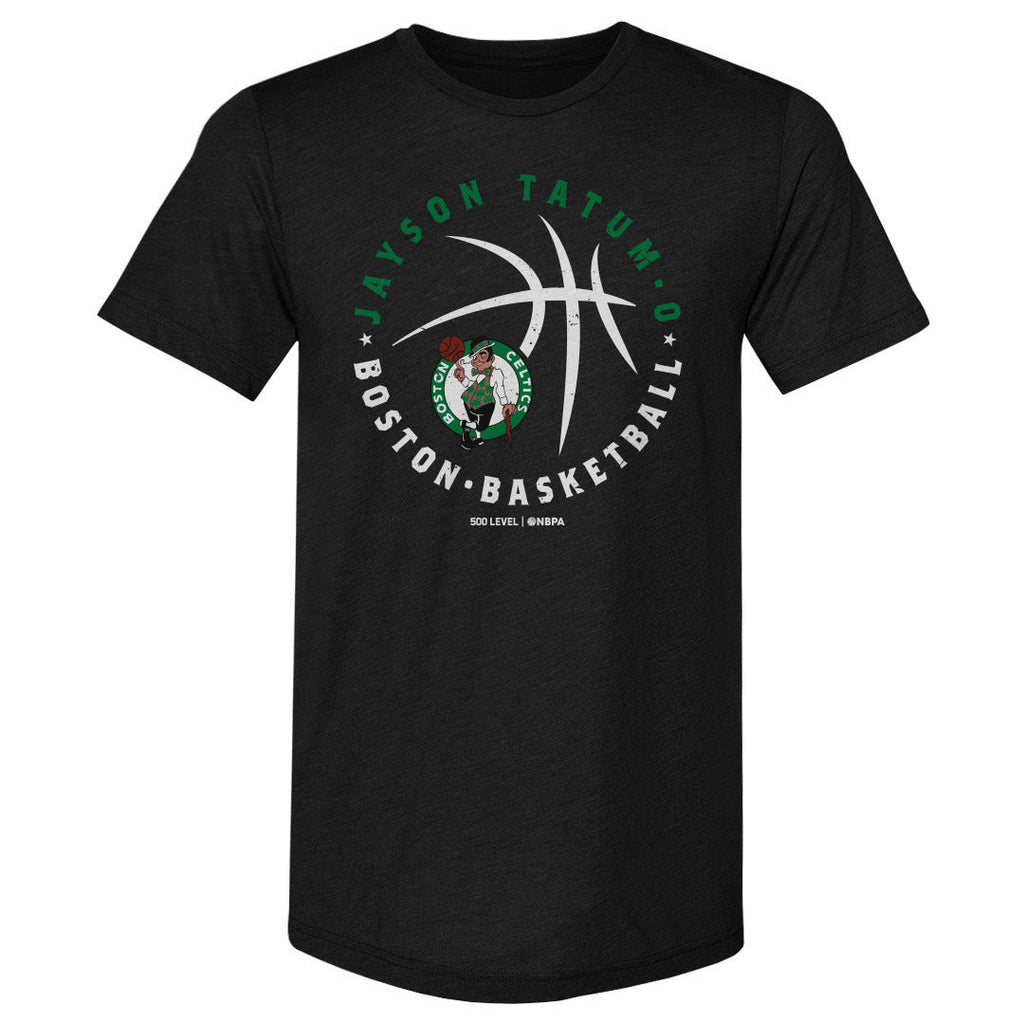 Jayson Tatum Boston Celtics Player Ball WHT