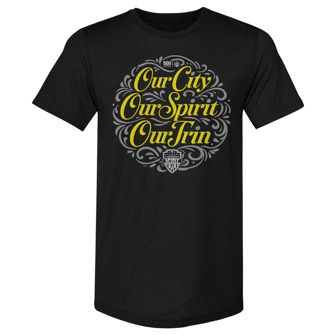Trinity Rodman Washington Spirit Our City Script WHT