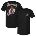 Deni Avdija Portland Trail Blazers Caricature F&B WHT
