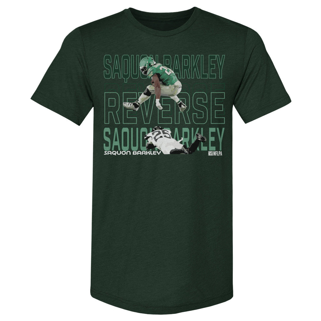 Saquon Barkley Philadelphia Hurdle WHT