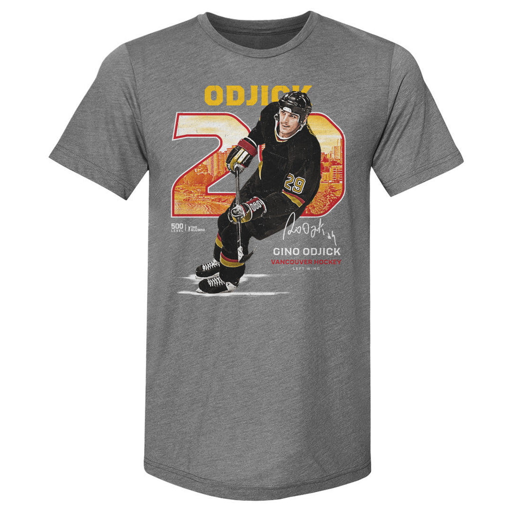 Gino Odjick Vancouver Throwback WHT