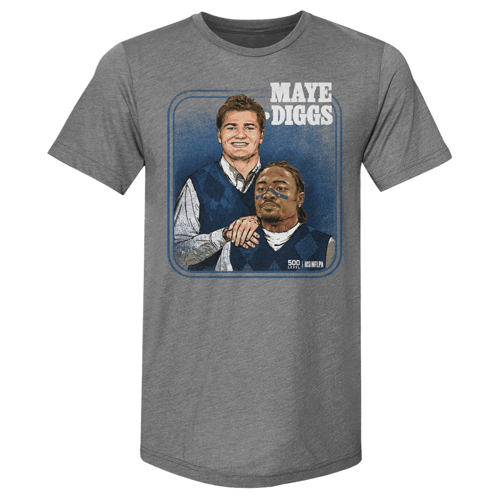 Drake Maye & Stefon Diggs New England Step Brothers WHT