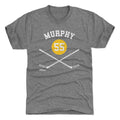 Larry Murphy Pittsburgh 55 Sticks WHT