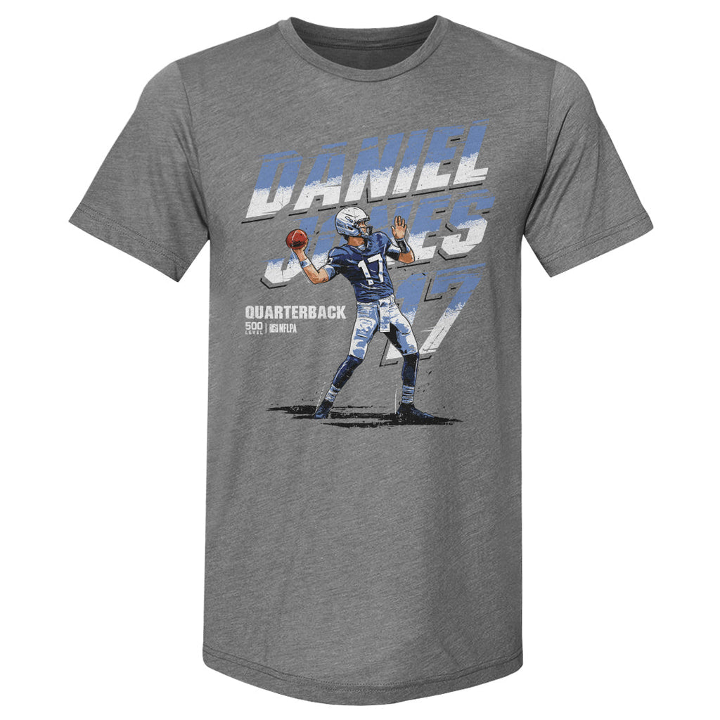 Daniel Jones Indianapolis Name Number WHT