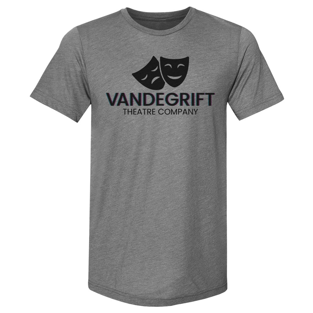 Vandegrift Crown Trio Theatre Company Masks Logo