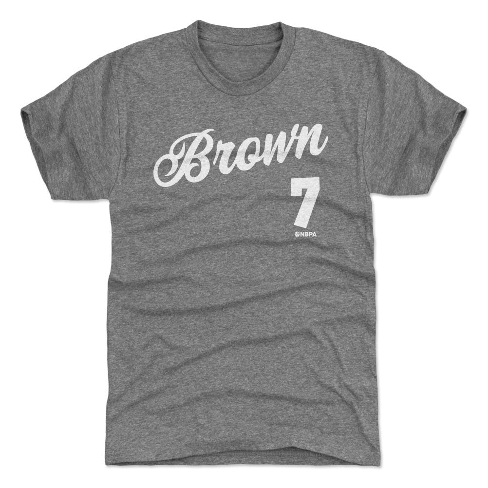 Jaylen Brown Boston Script WHT