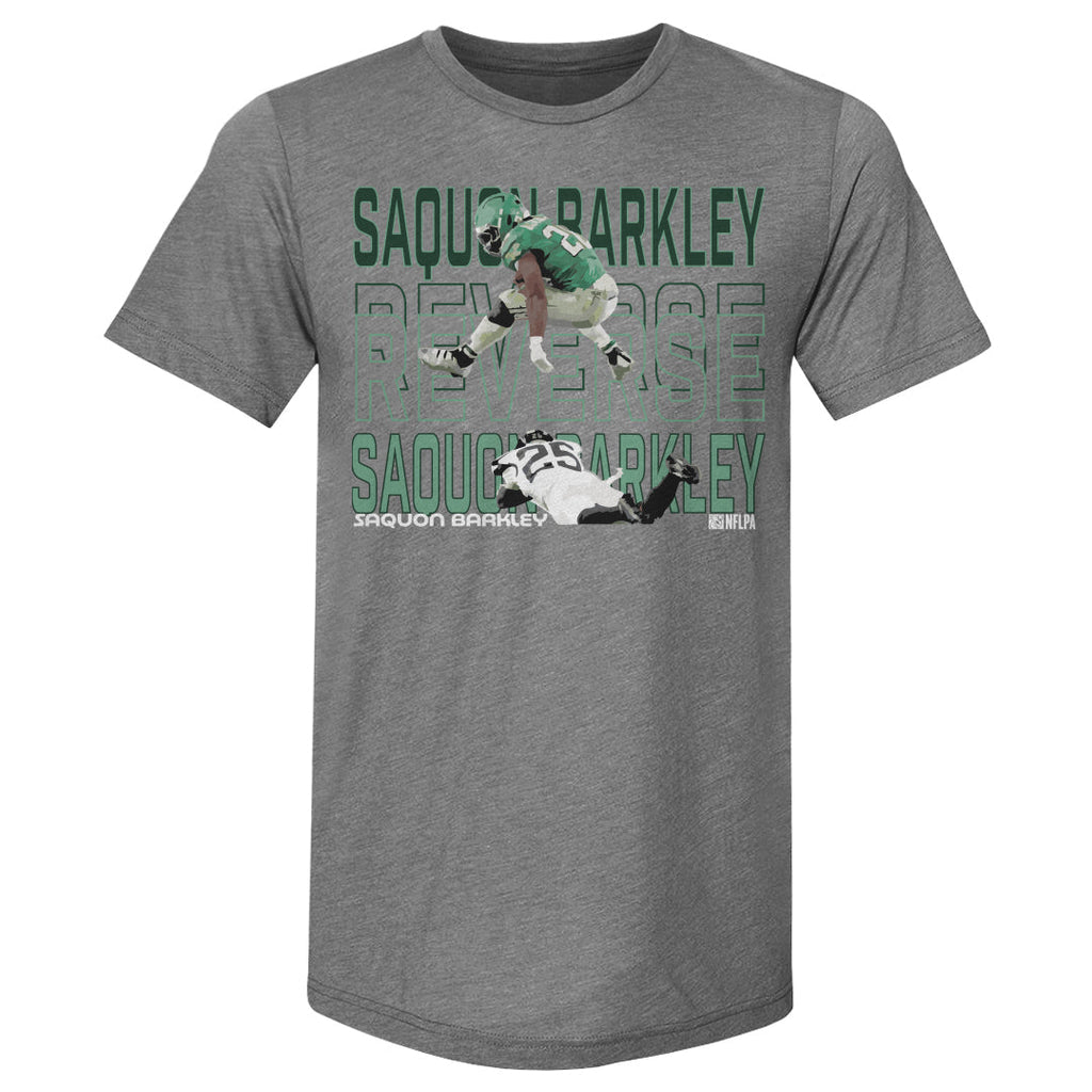Saquon Barkley Philadelphia Hurdle WHT