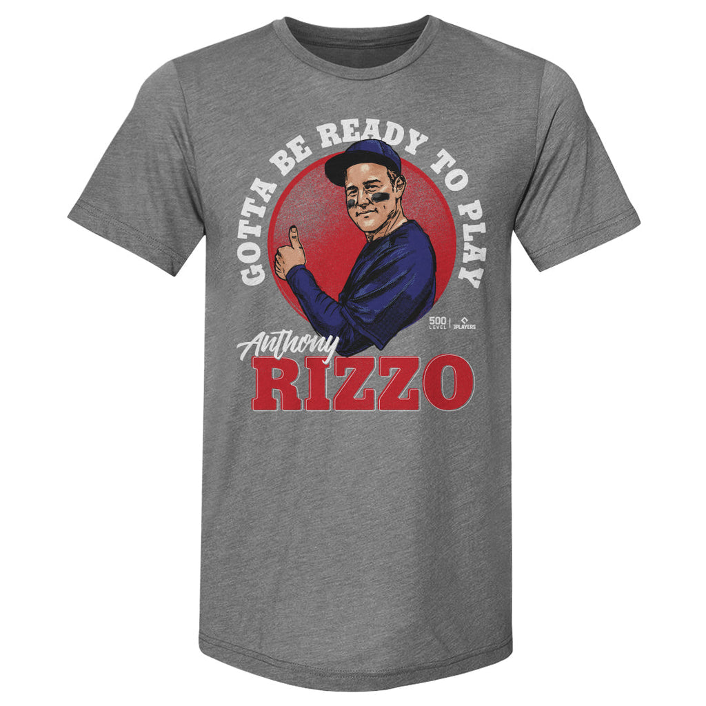 Anthony Rizzo Chicago C Ready To Play W WHT