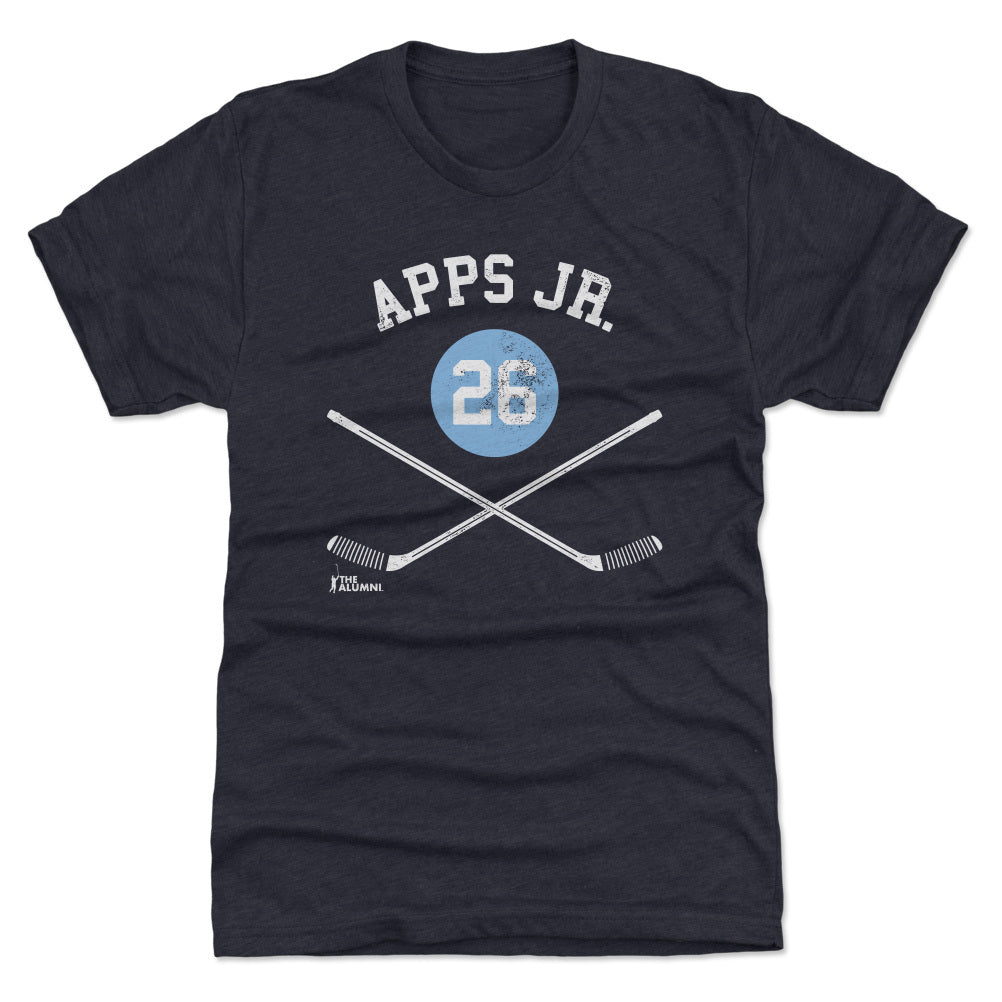 Syl Apps Jr. Pittsburgh 26 Sticks WHT
