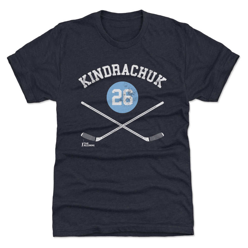 Orest Kindrachuk Pittsburgh 26 Sticks WHT