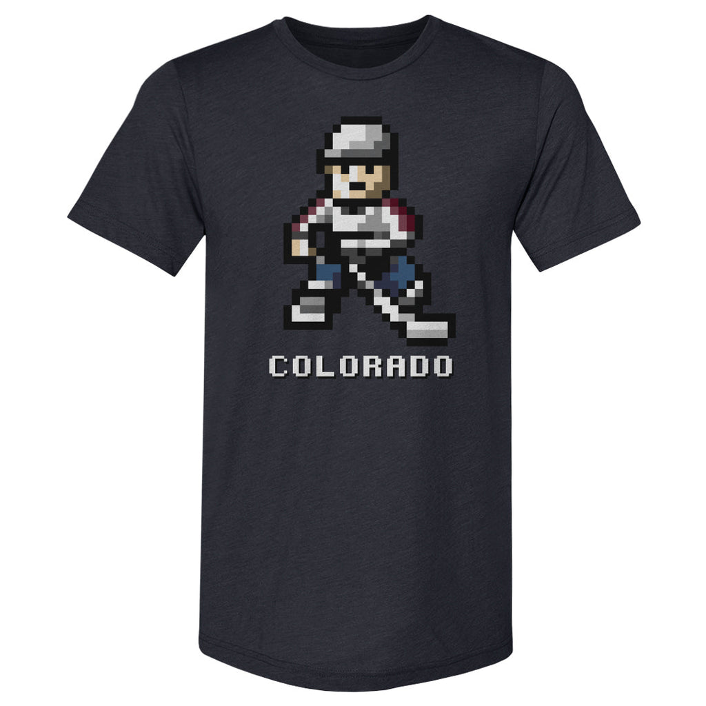 Colorado Hockey 8-bit WHT