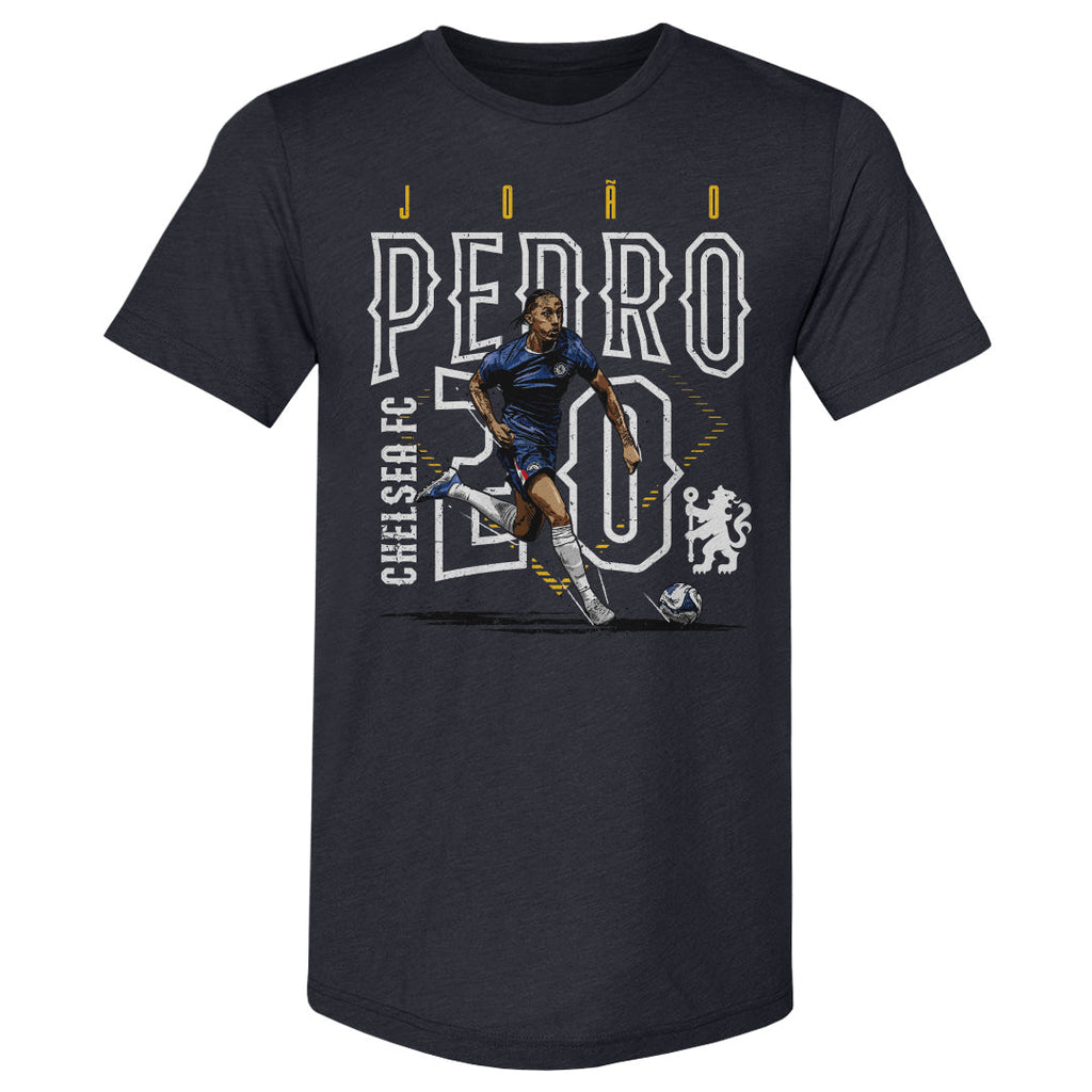 Joao Pedro Chelsea FC Outline Number WHT