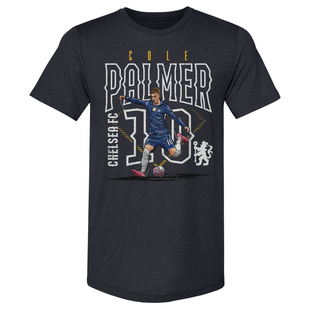 Cole Palmer Chelsea FC Outline Number WHT