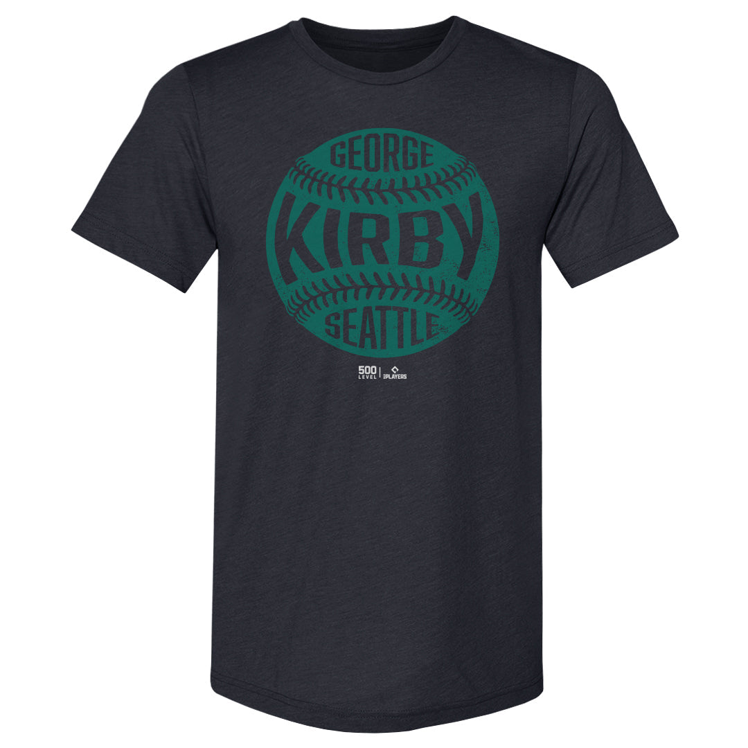 George Kirby Seattle Vintage Baseball WHT