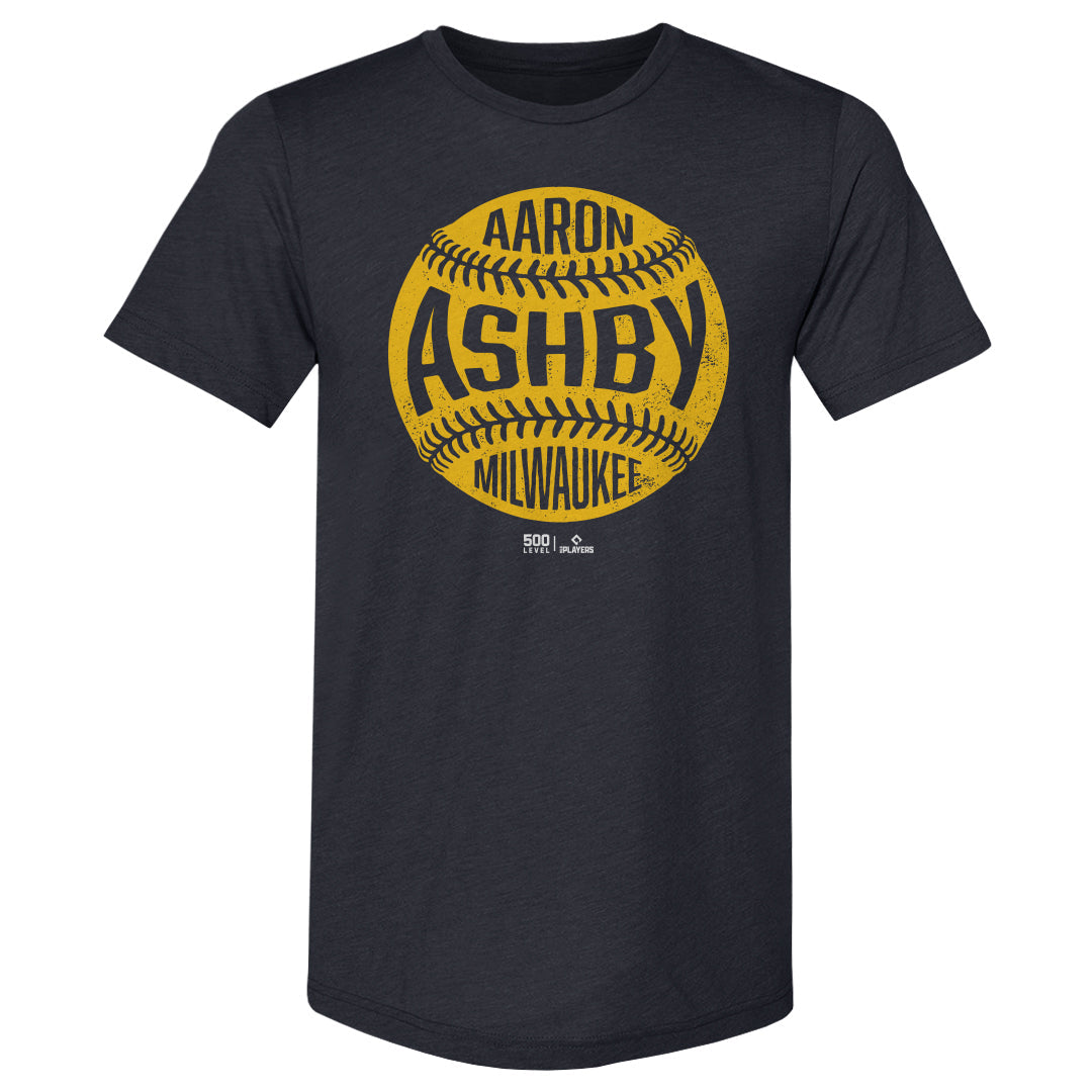 Aaron Ashby Milwaukee Vintage Baseball WHT