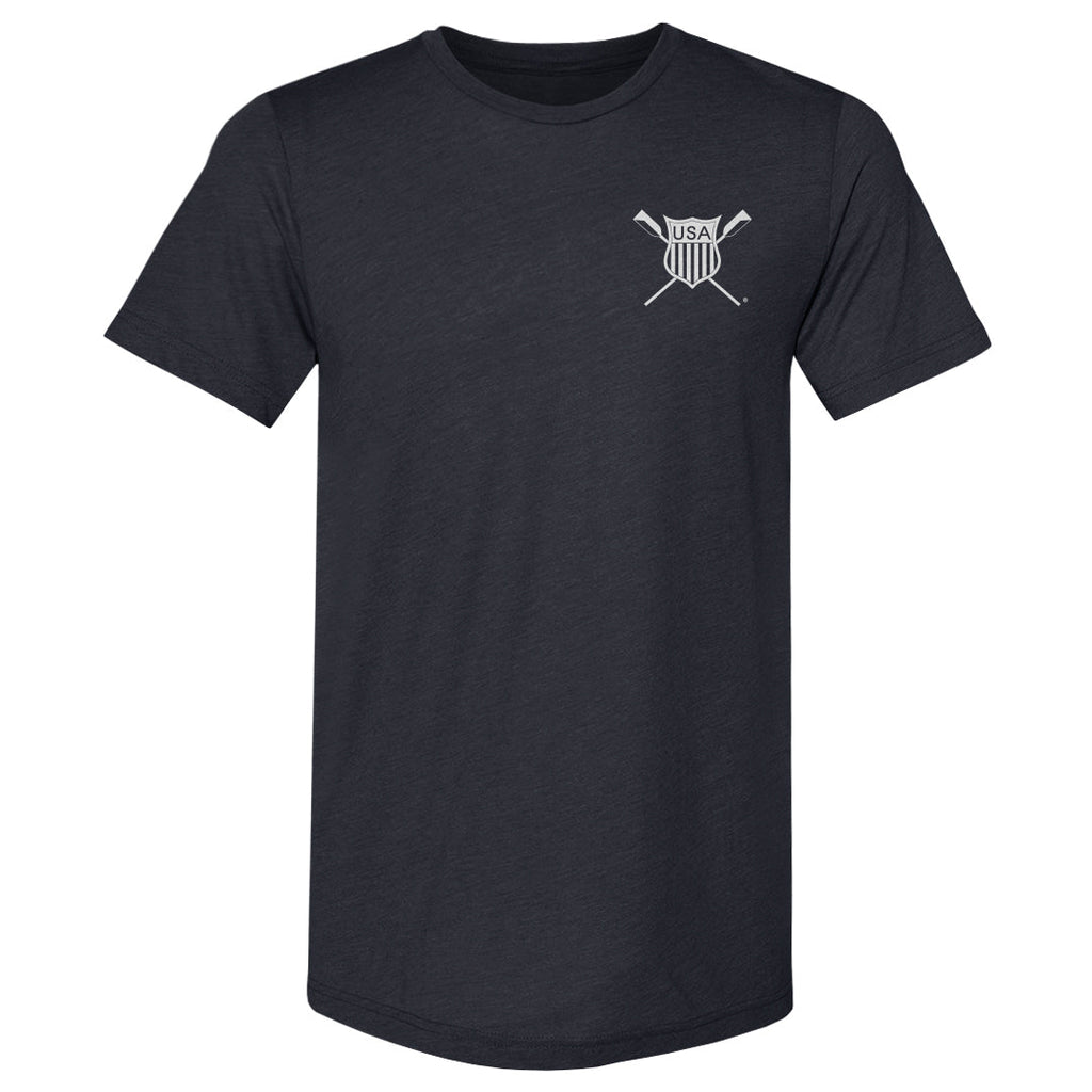 USRowing Emblem Pocket White WHT