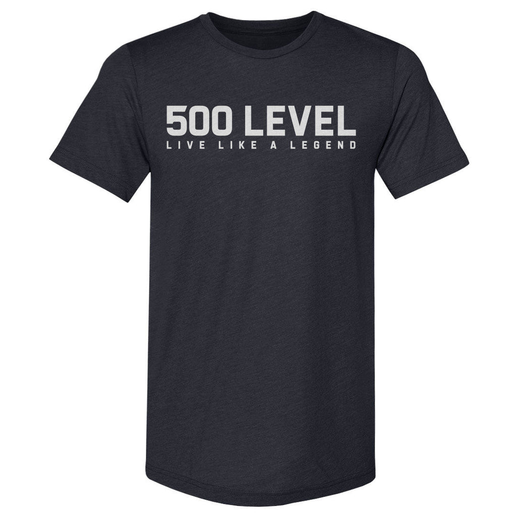 500 LEVEL Wordmark WHT