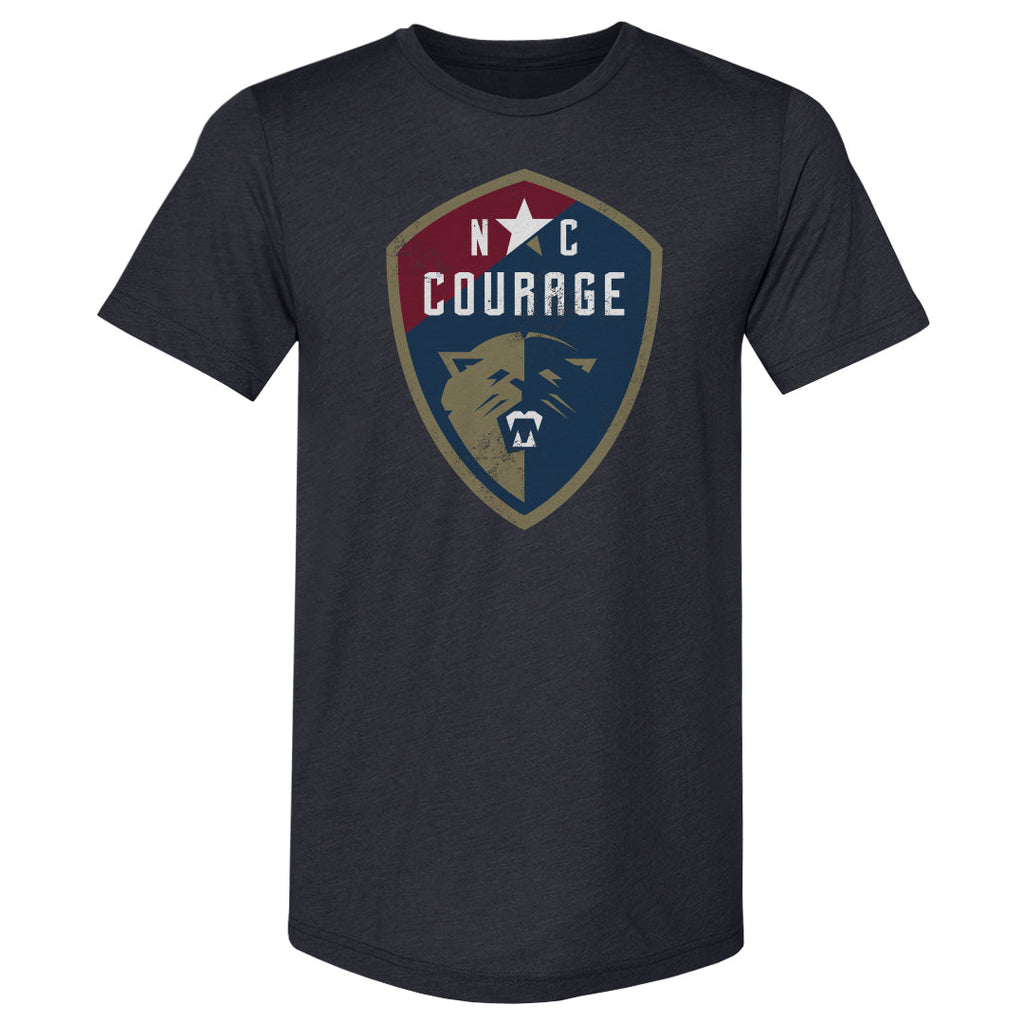 North Carolina Courage Vintage Primary Logo WHT