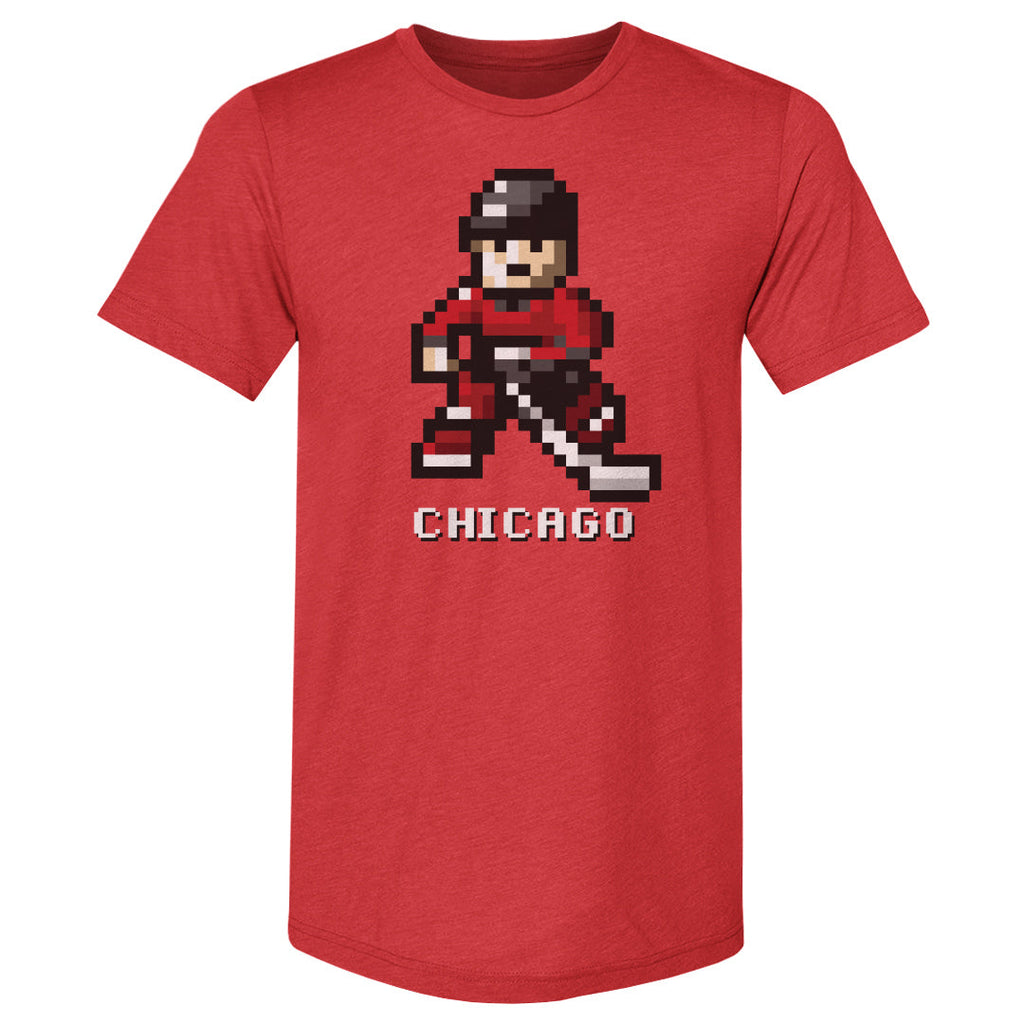 Chicago Hockey 8-bit WHT