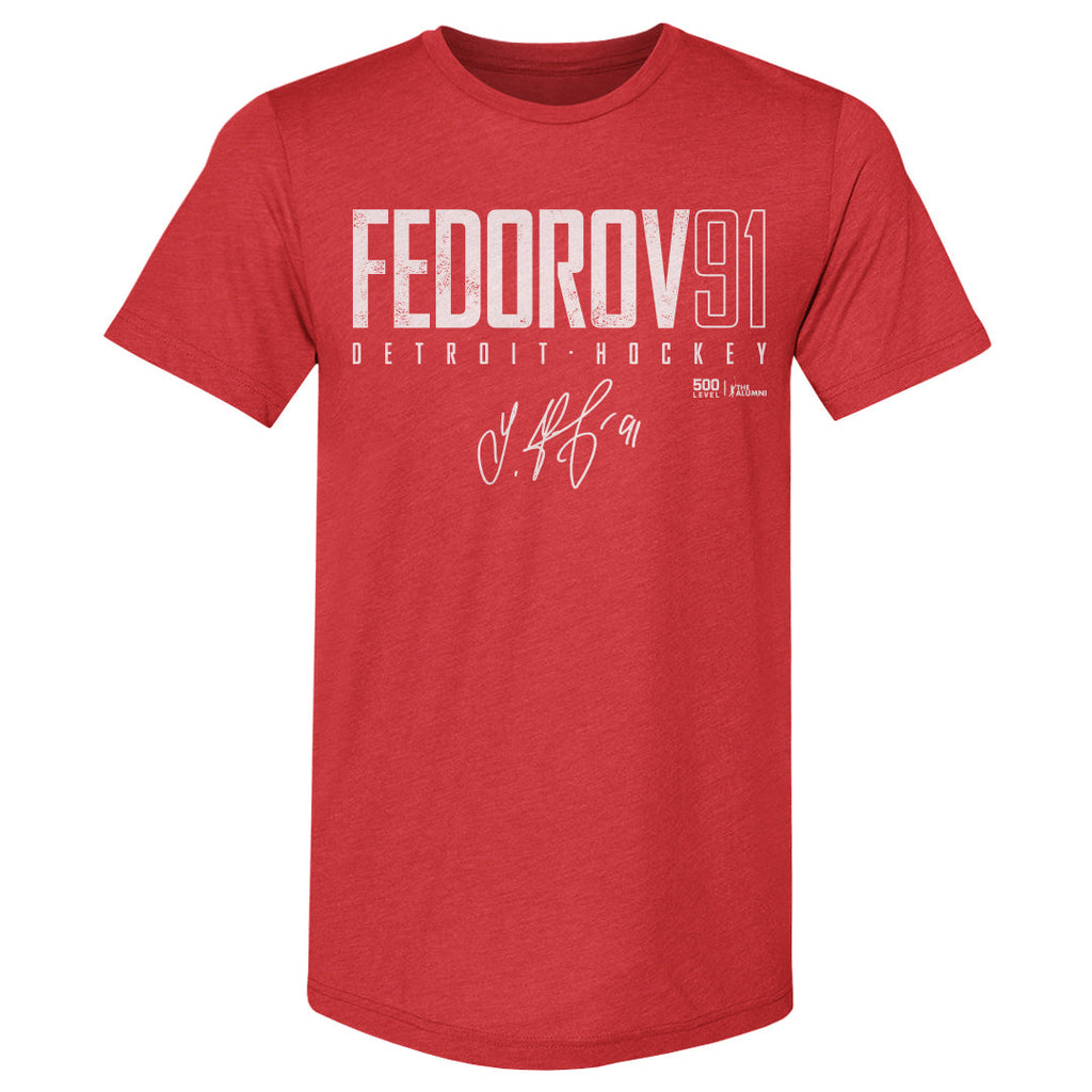 Sergei Fedorov Detroit Elite WHT
