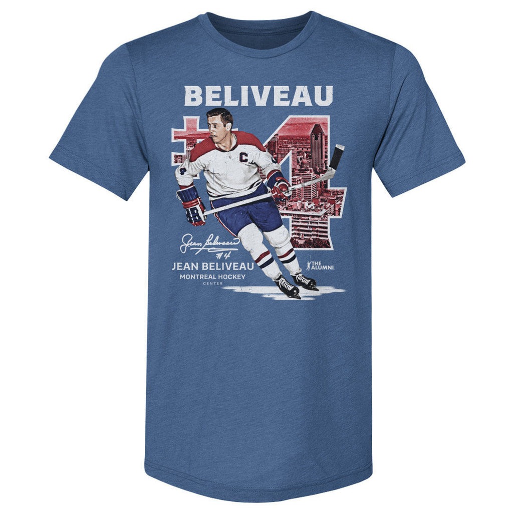 Jean Beliveau Montreal Throwback WHT