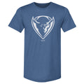 DePaul Blue Demons Primary Logo White WHT