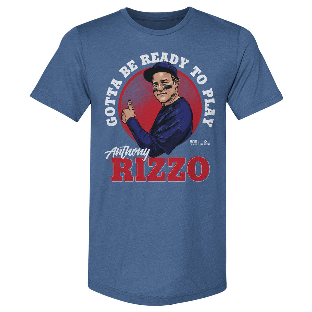 Anthony Rizzo Chicago C Ready To Play W WHT