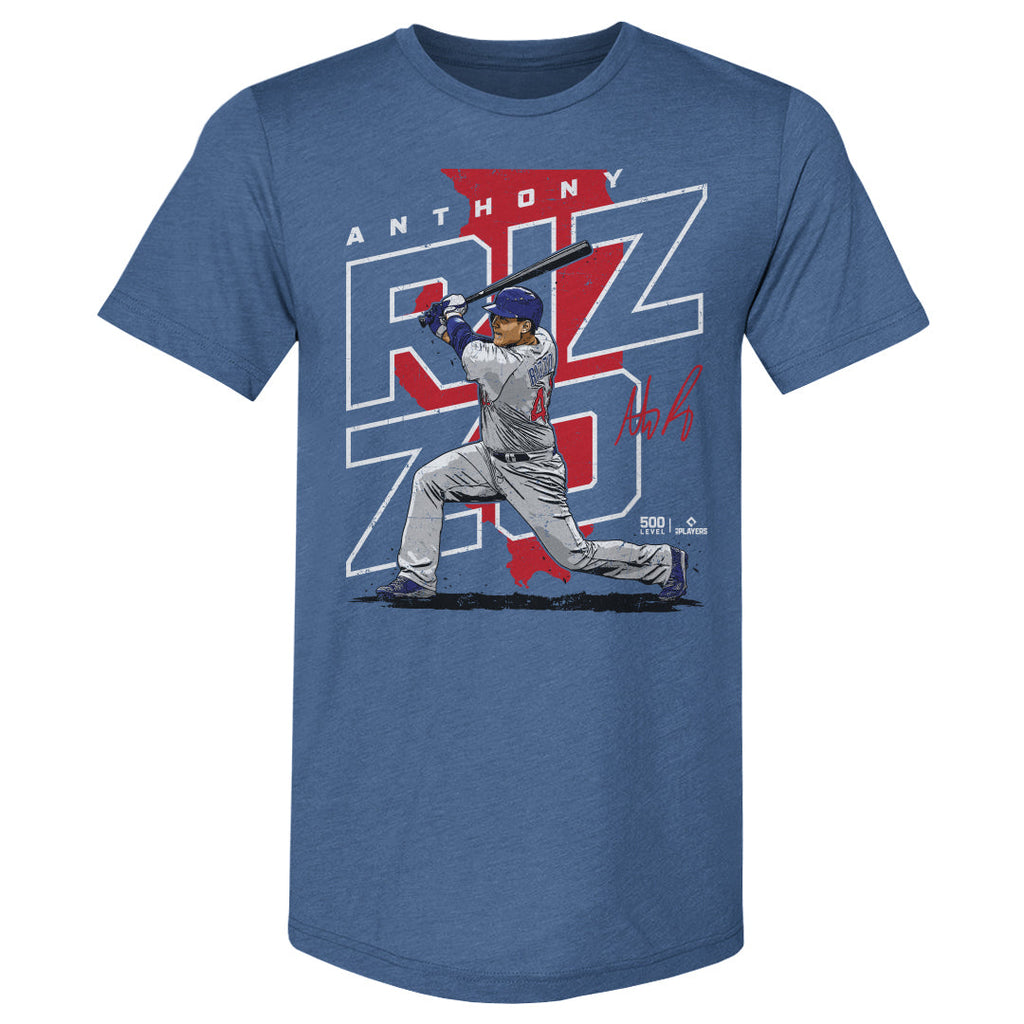 Anthony Rizzo Chicago C Player Map WHT