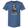 New York R Hockey 8-bit WHT