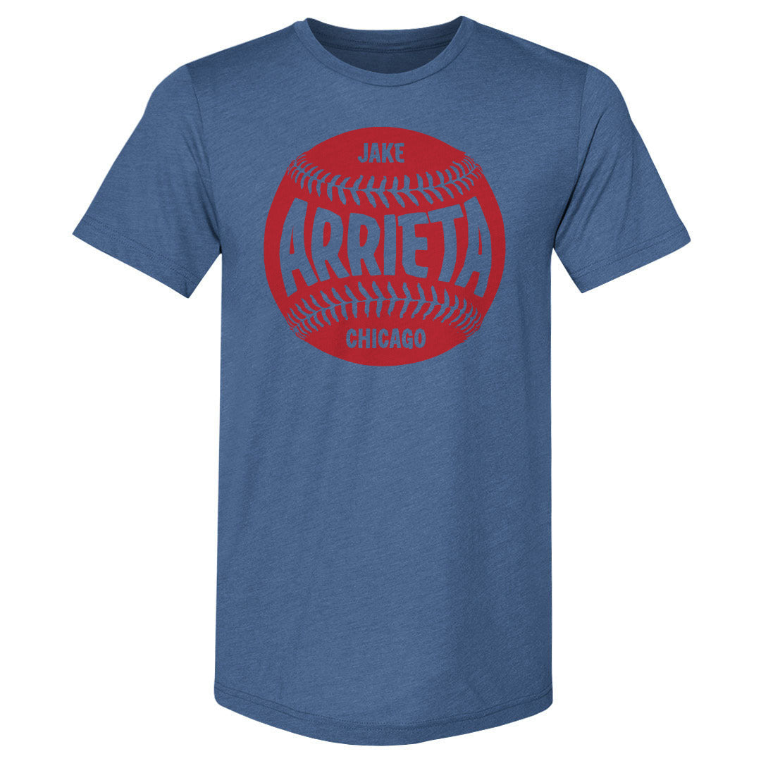 Jake Arrieta Chicago C Baseball WHT