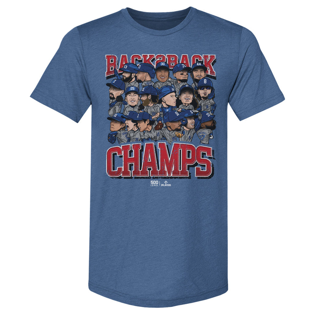 Los Angeles D Baseball Back 2 Back Champs 2025 WHT