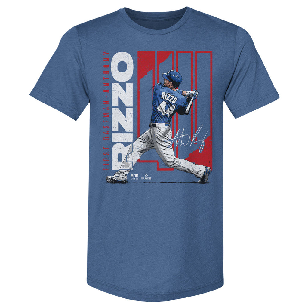 Anthony Rizzo Chicago C Stretch WHT