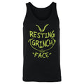Christmas Resting Grinch Face WHT