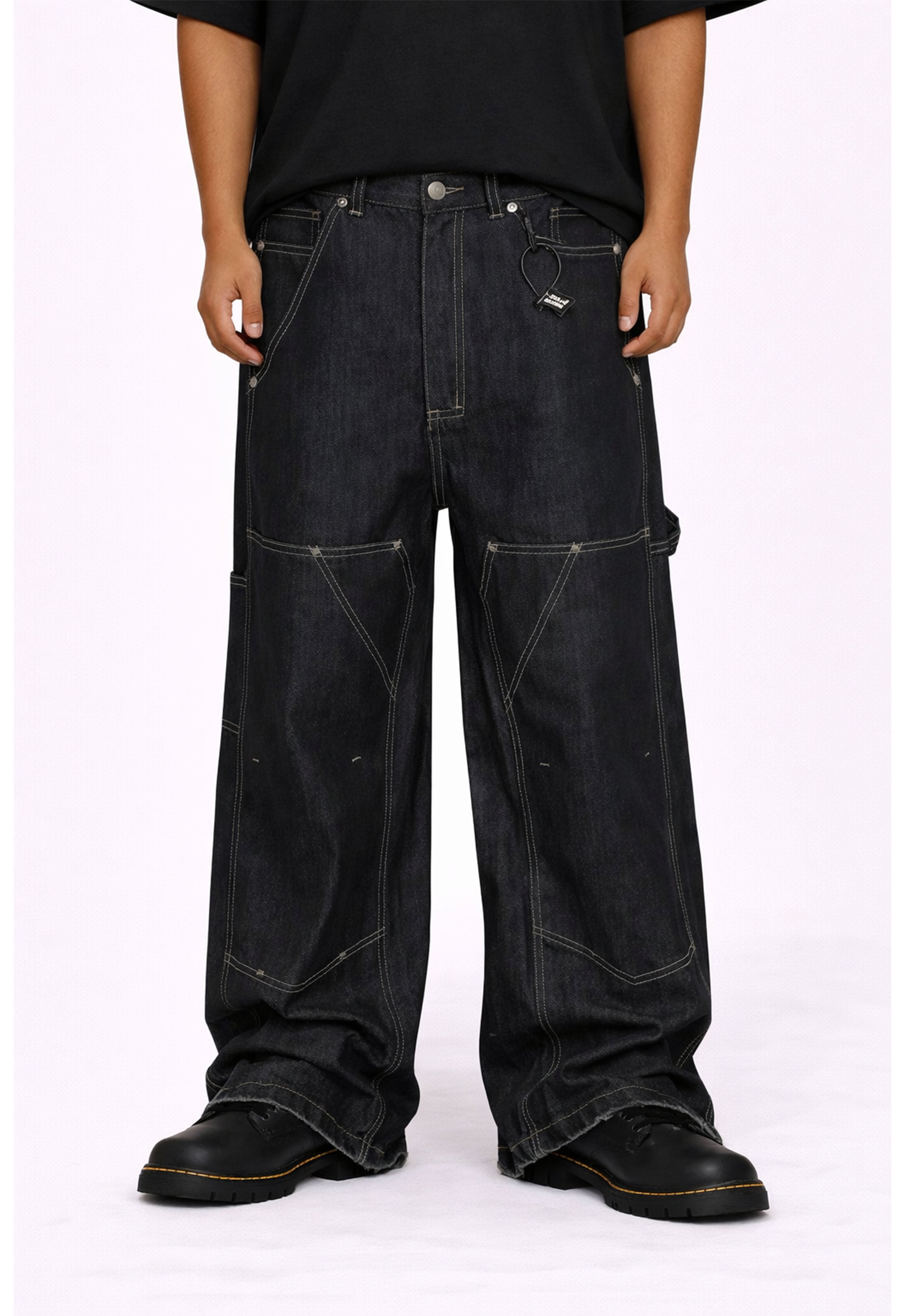 RAW CONTRAST DENIM