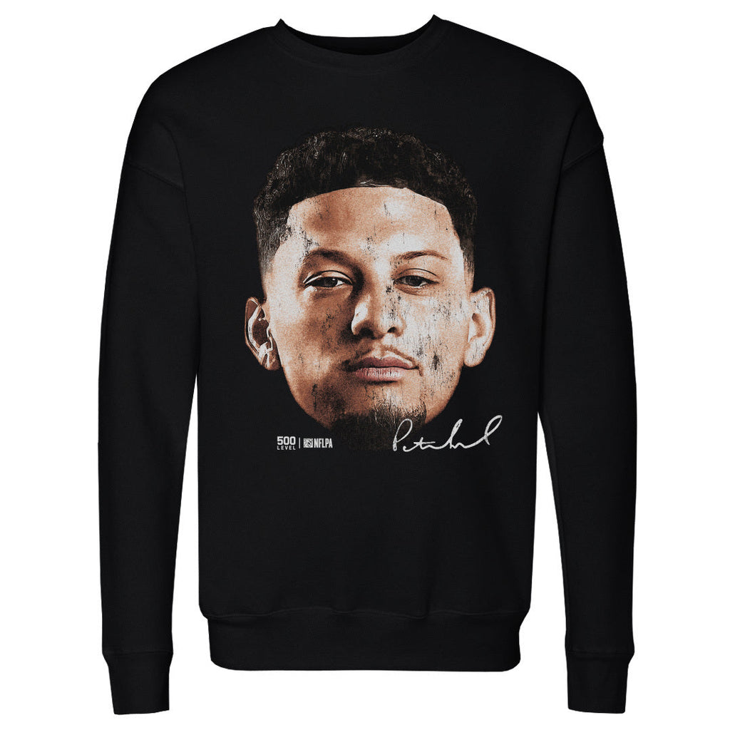 Patrick Mahomes Kansas City Vintage Head WHT
