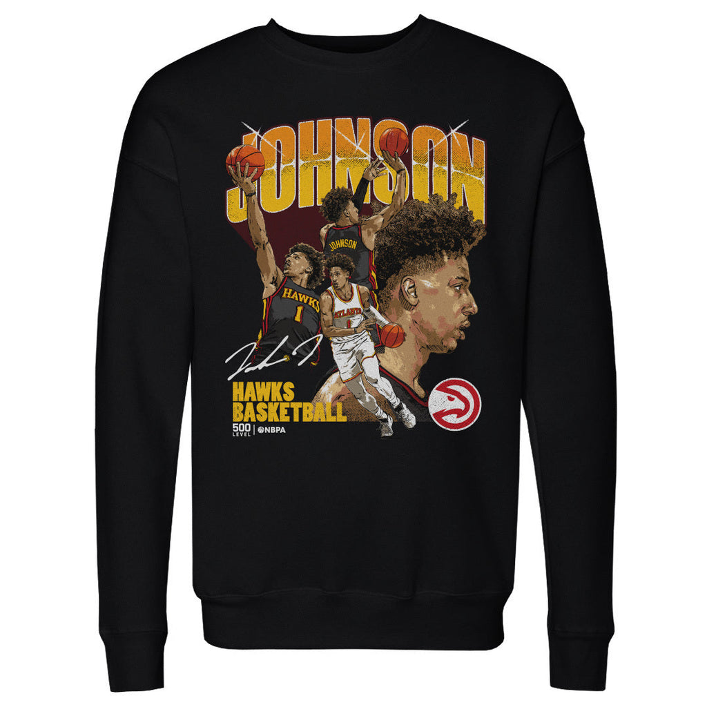 Jalen Johnson Atlanta Hawks Collage WHT