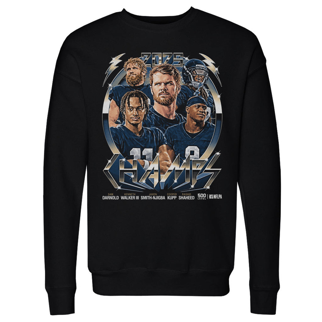 Seattle Football 2025 Champs Vintage WHT
