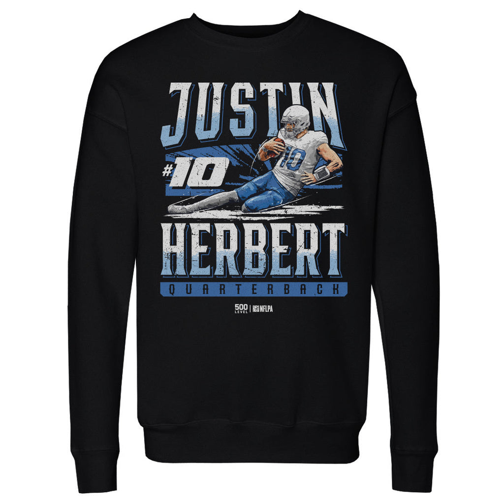 Justin Herbert Los Angeles C Slide WHT