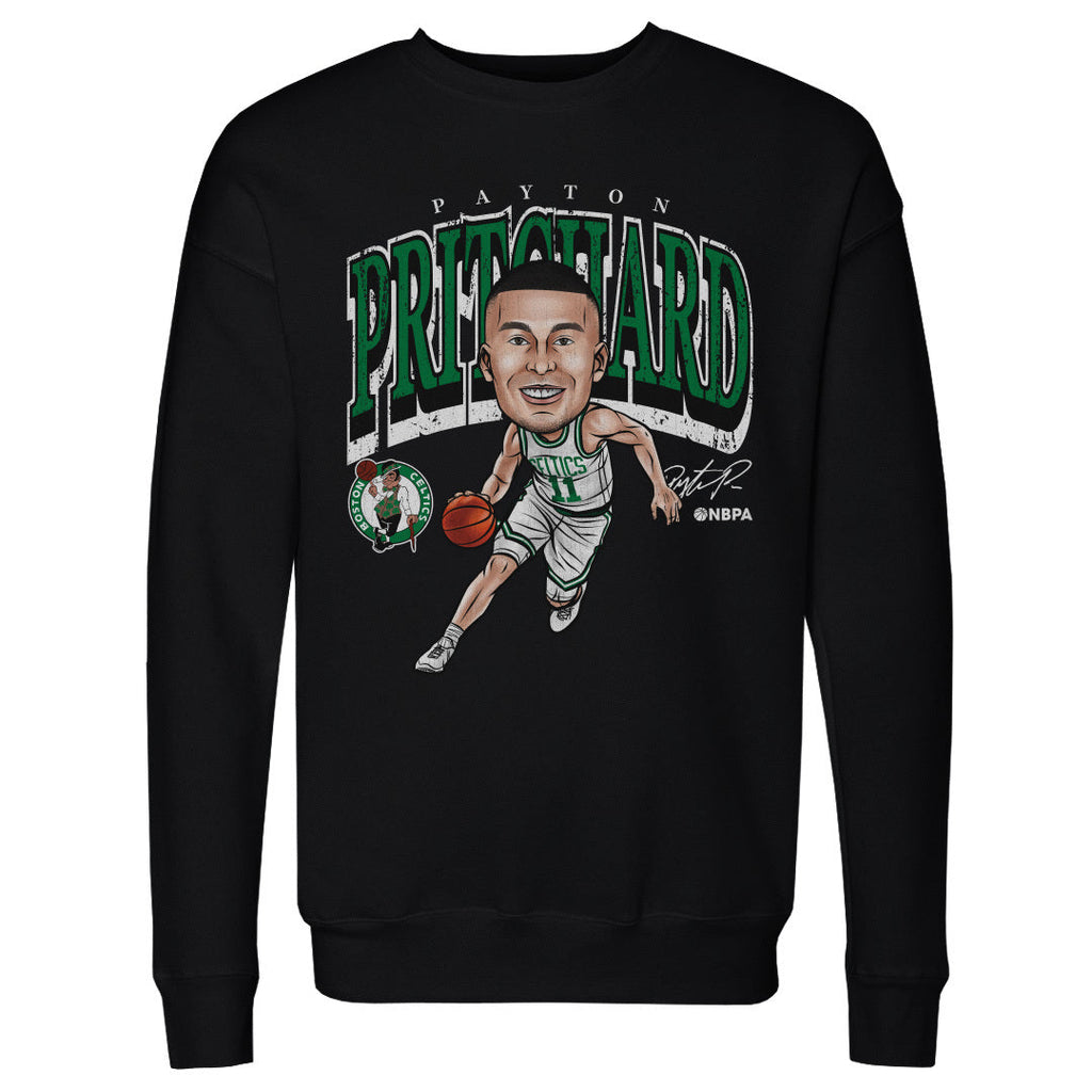 Payton Pritchard Boston Celtics Cartoon WHT