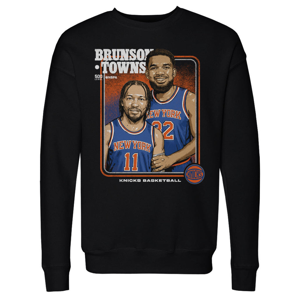 Jalen Brunson & Karl-Anthony Towns New York Knicks Step Brothers WHT
