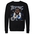 Kyrie Irving Dallas Mavericks Caricature WHT