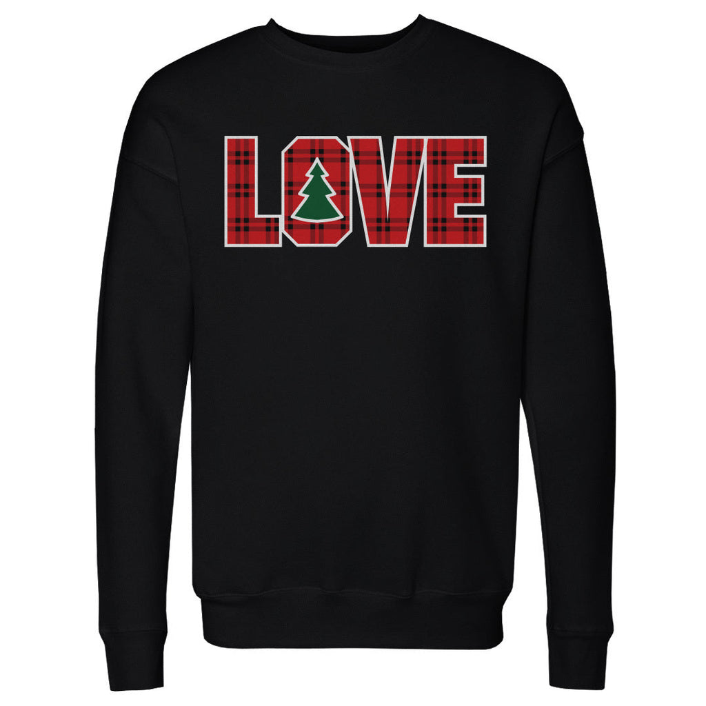Christmas LOVE Christmas Plaid WHT