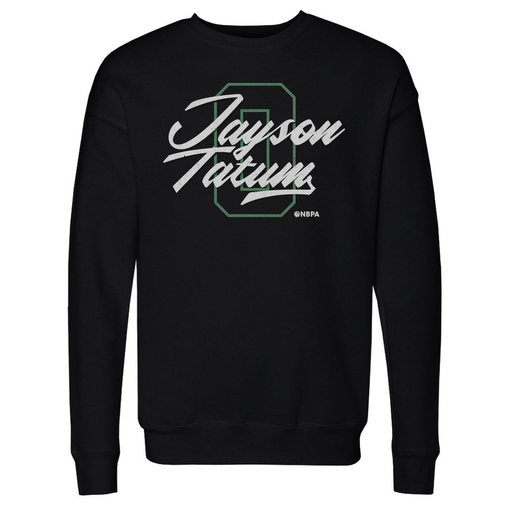Jayson Tatum Boston Number Script WHT