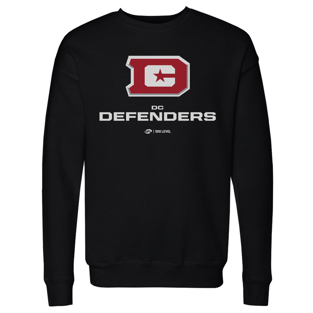 DC Defenders Primary Logo WHT