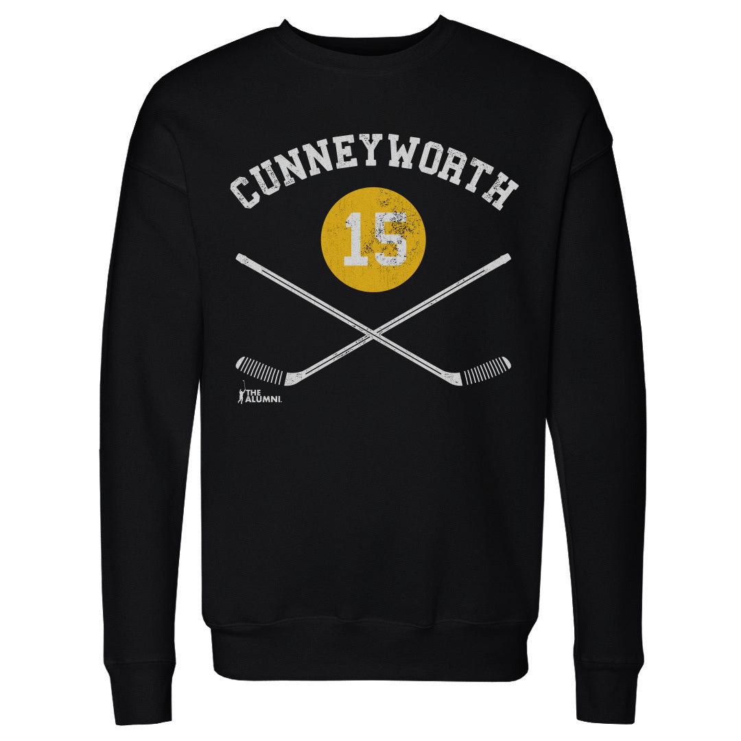 Randy Cunneyworth Pittsburgh 15 Sticks WHT